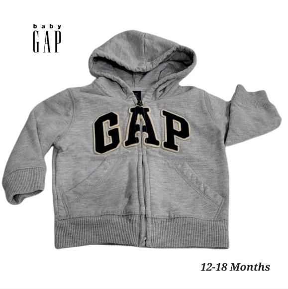 GAP Other - GAP Logo Zip Hoodie 12-18 Months